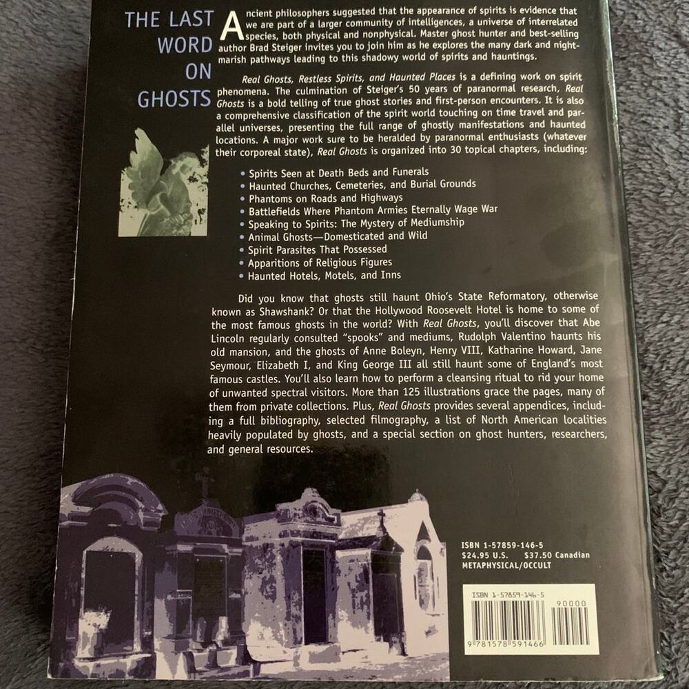 Real Ghosts, Restless Spirits, and Haunted Places by Brad Steiger - Picture 2 of 3